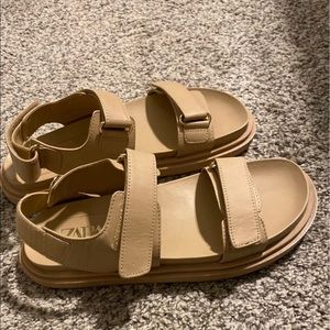 Zara “dad” sandals